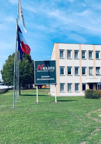 site Nexans de Bohain